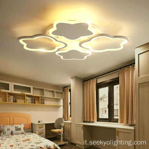 Lampada per bambini con soffitto per bambini a stella moderna